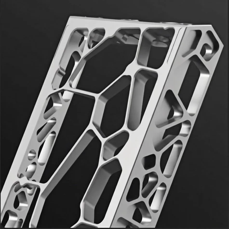 H60 hollow aluminum case detail