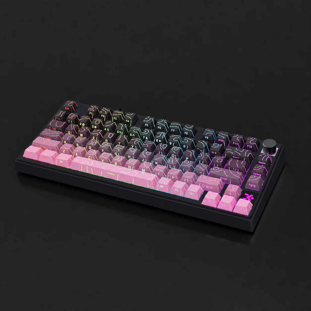 GK75HE blackberry magnetic keyboard