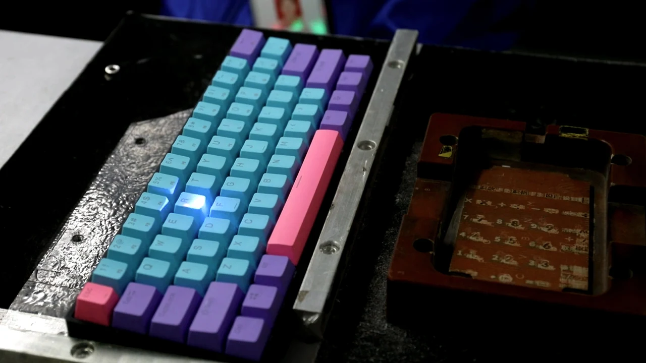 Illuminated keyboard function check